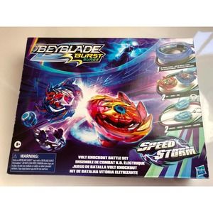 Beyblade Burst Surge SPEED STORM VOLT KNOCKOUT BATTLE SET Beystadium Arena NEW